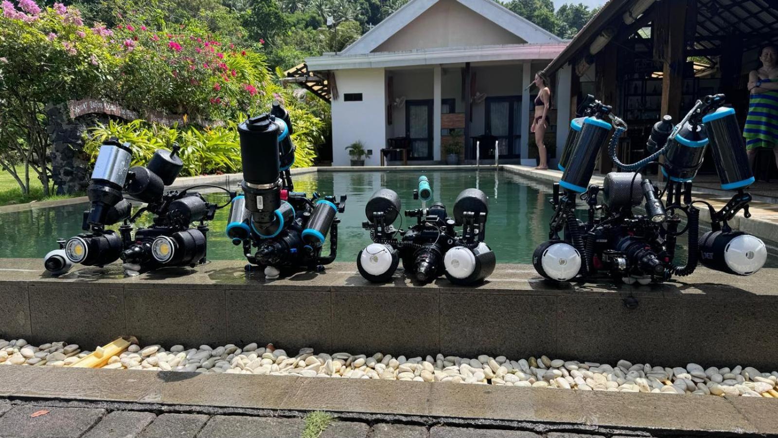 ココティノス ランべウ ア ブティック ダイヴ ロッジ ビツン エクステリア 写真